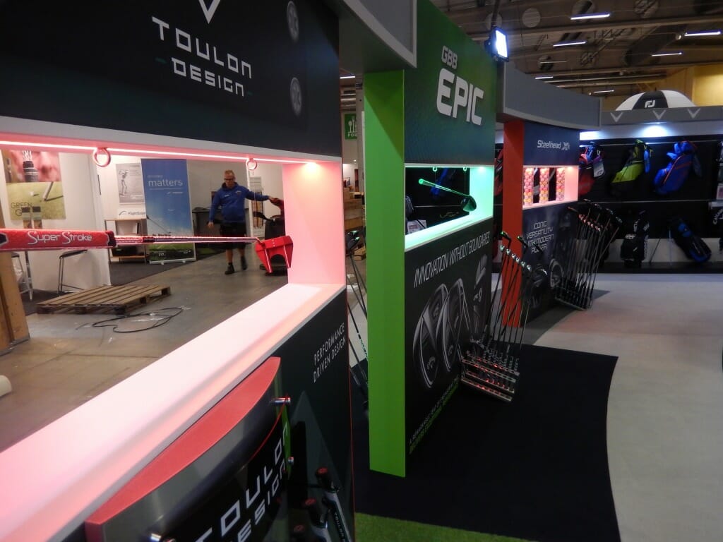 Callaway display stand