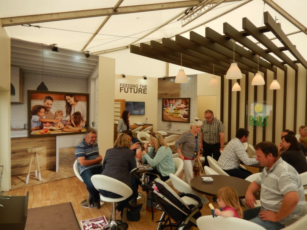 Dairy Crest stand