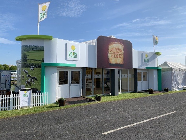 Dairy Crest exhibition stand
