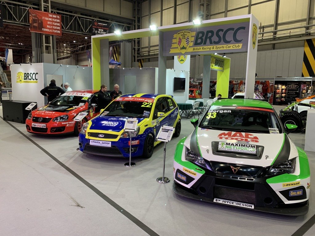 motorsport exhibition stand