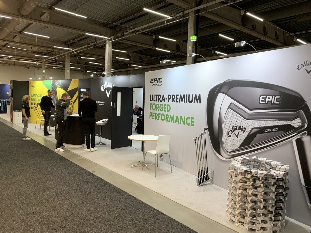Callaway exhibition stand