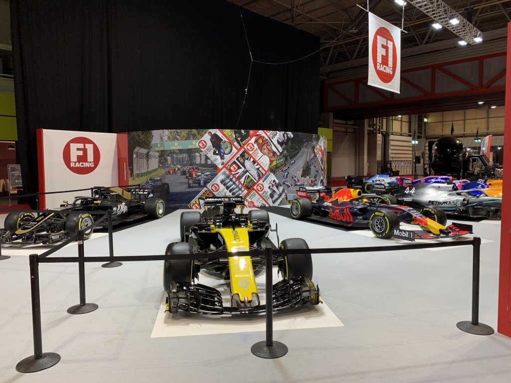 F1 feature exhibition stand