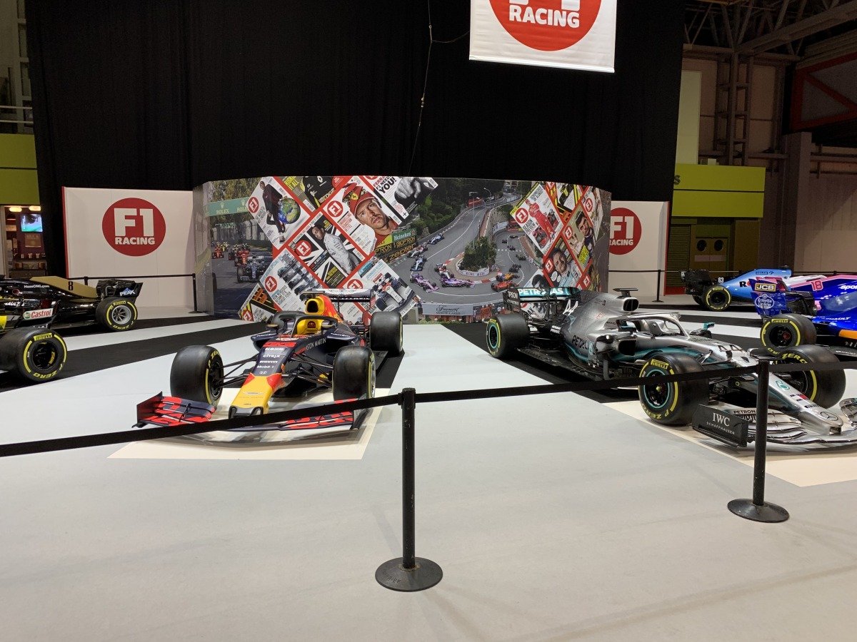 F1 feature exhibition stand