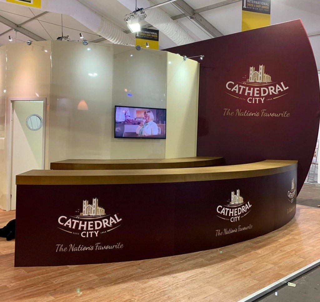 Cathedral City exhibition stand