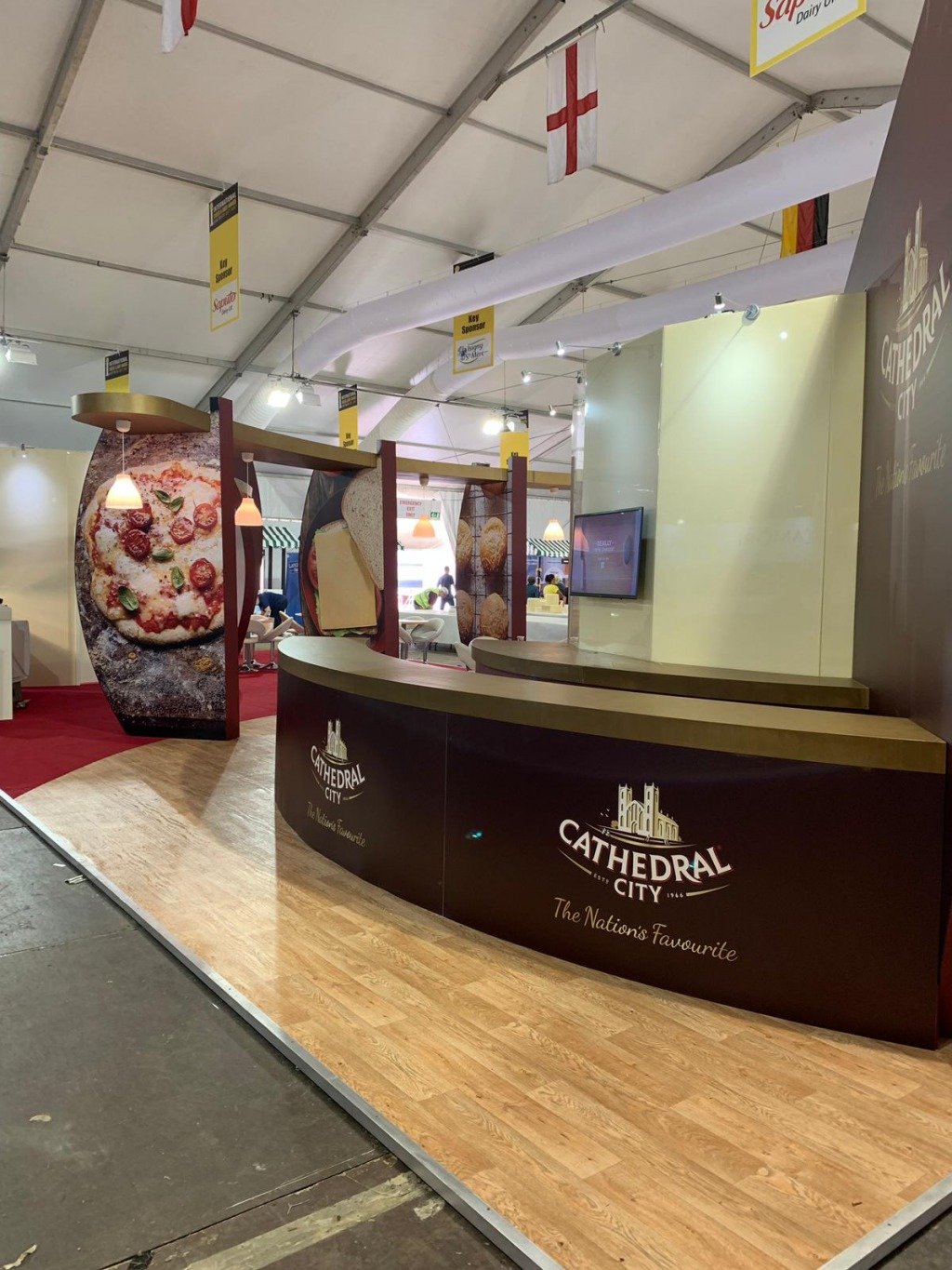 Cathedral City exhibition stand