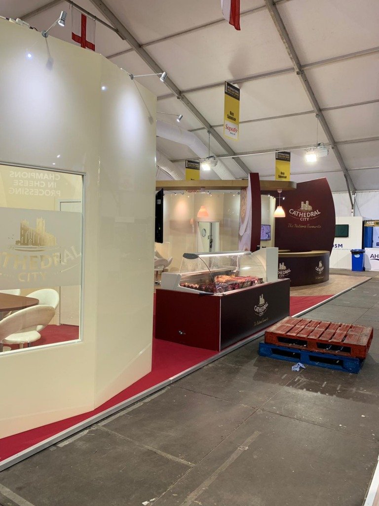 Cathedral City exhibition stand