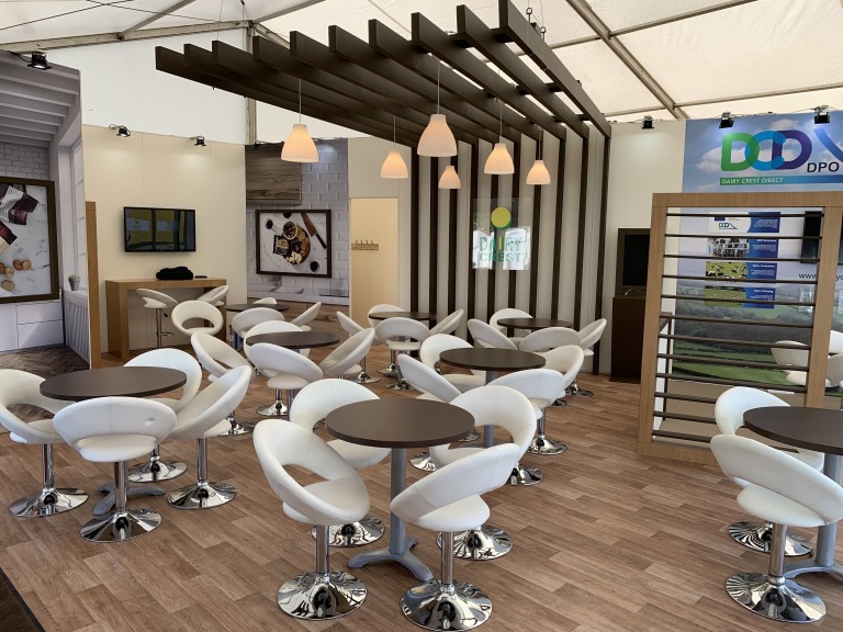 Dairy Crest trade show stand design