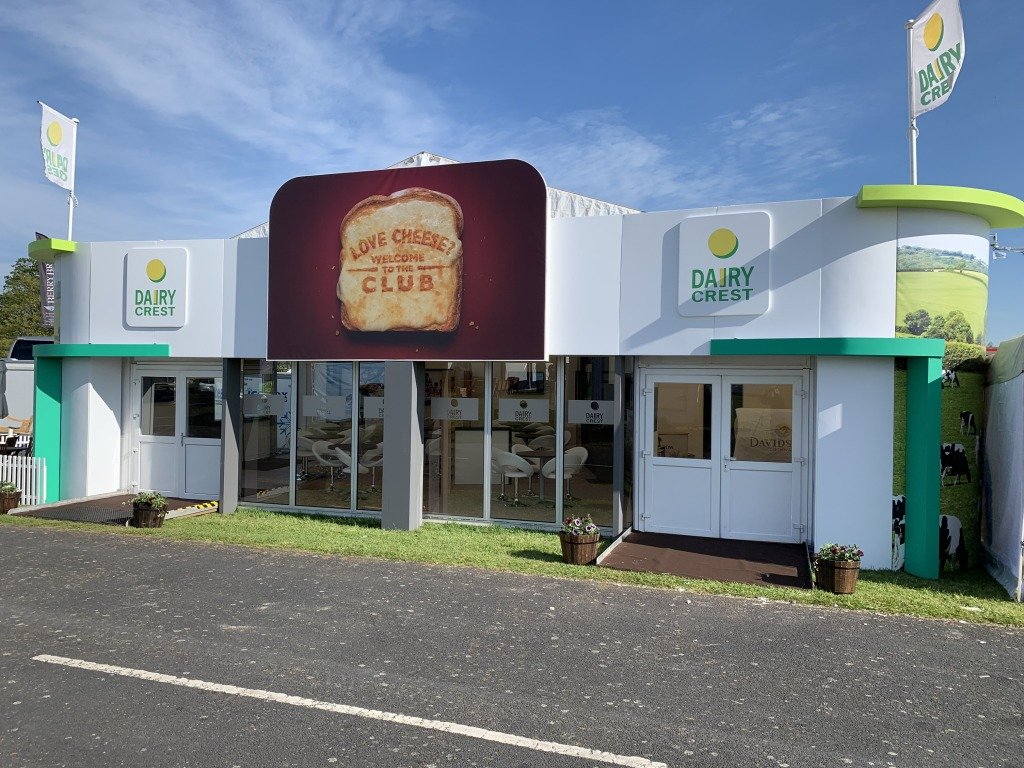 Dairy Crest exhibition stand