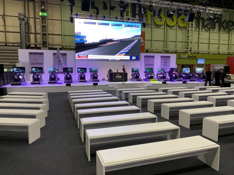 E sports / Motorsport Games exhibition stand