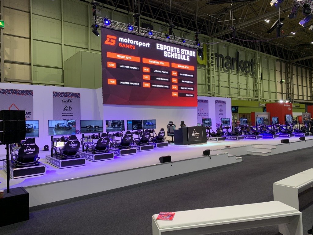 E sports / Motorsport Games exhibition stand